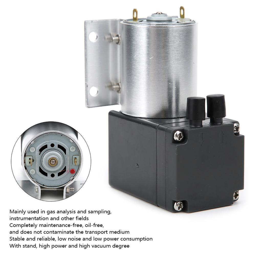 Vacuum Pump Large Power Negative Pressure Suction Pump with Stand ‑72kpa 8w 12l Min