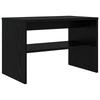 TV Cabinet Black Oak Look 60 X 35 X 40 Cm Engineered Wood