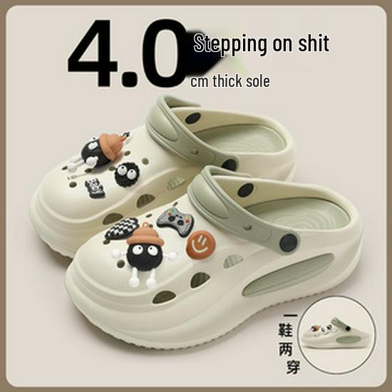 Breathable Non-slip Clogs: Men's & Women's Summer Shoes with Arch Support & Thick Sole