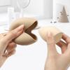 2pcs Cosmetic sponge holder, beauty mixer holder, travel cosmetic sponge storage box, silicone shatterproof cosmetic sponge box.
