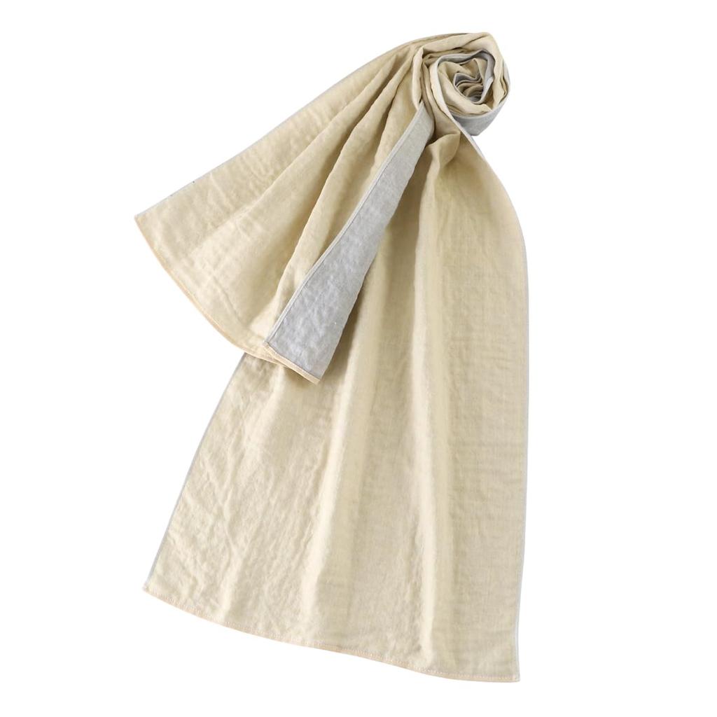 UCHINO Soothing Reversible Marshmallow Gauze Standard 100 A great gift 88M1P748 Scarf Scarf. Moisturizing, breathable, absorbent, washable,
