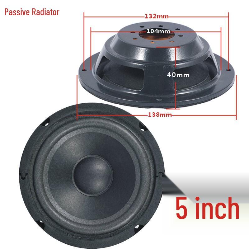5, 6, 8, 10-Inch Passive Radiator Speaker Bass Diaphragm Vibration Plate