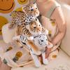 50cm Simulation Tiger Leopard Plush Cartoon Toys Home Decor Stuffed Cute Animals Dolls Soft Real Like Pillow for Kids Boys Gift