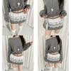 Original Design Flower Lace Waist Belt With Plastic Buckle For Dresses And Jeans