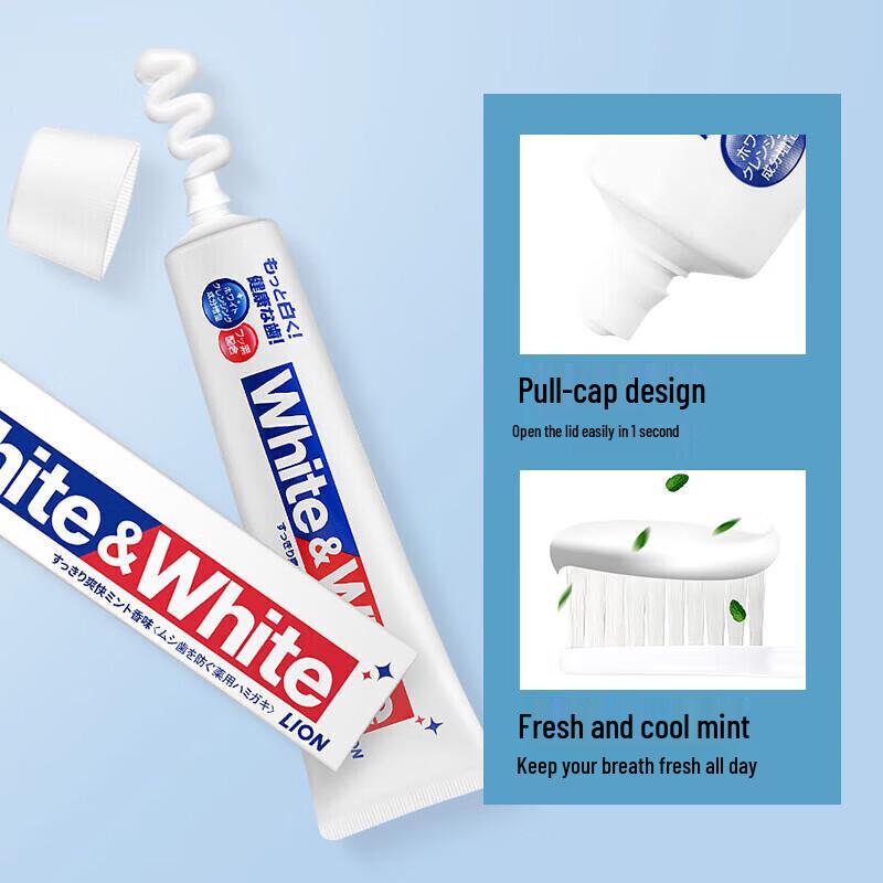 Lion White Whitening Toothpaste