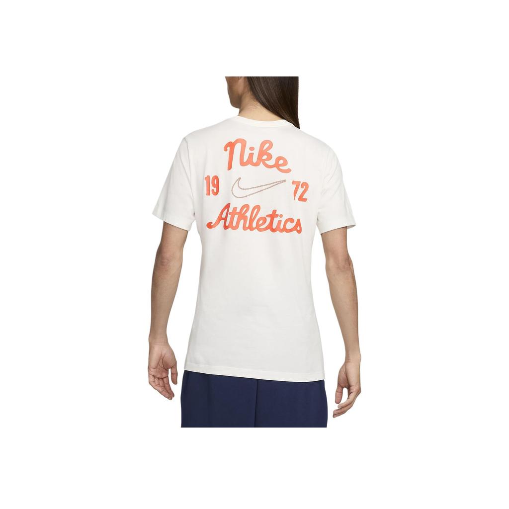 Nike Sportswear Logo Crew Neck Short Sleeve T-Shirt Men Tops White FV3773-133