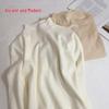 GUJIN Women's Warm Slim Fit Half-High Collar Knit Top