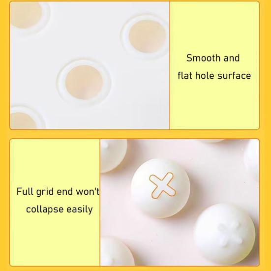 Mini Round Ball Shape Mold Food-Grade Silicone Baking Tray for Mini Mooncakes Chocolates Mousse 35-Cavity Easy-Release Kitchen Cake Decorating Tools