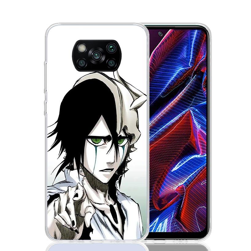Bleach Ulquiorra Cifer 4 Phone Case For Xiaomi Poco X7 X6 X5 Pro F7 Ultra Redmi 15C 15 13 13C 12 12C 10 10A 10C 9 9A 9C 9T Cover