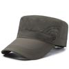 Spring, summer and autumn new sunscreen, sunshade, fashionable quick-drying flat-top hat, simple and casual outdoor fishing flat-top hat