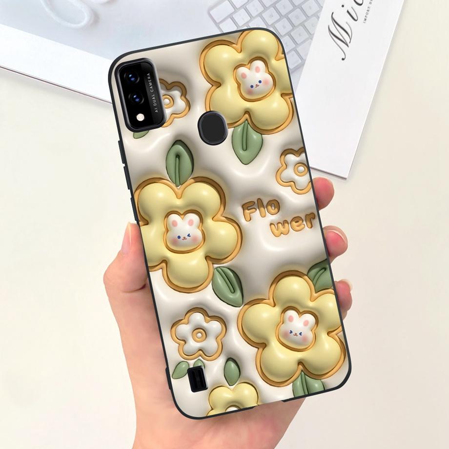 For ZTE Blade A51 A71 2020 Phone Case ZTE Blade A7020 A7s Back Cover Stylish Pattern Soft Silicone TPU Coque Funda Panda Housing
