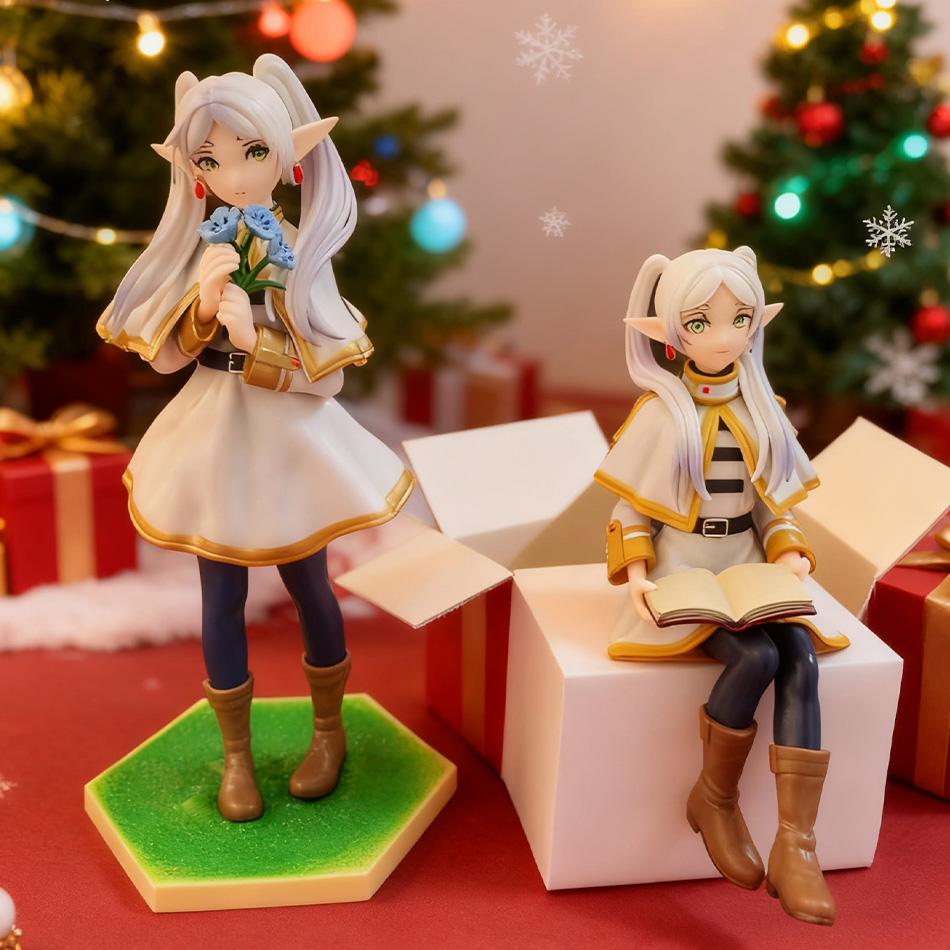 Frieren Beyond Journey's End Figure Anime Peripheral Collectible Models Decorative Decorations Children Kawaii ChristmasGift