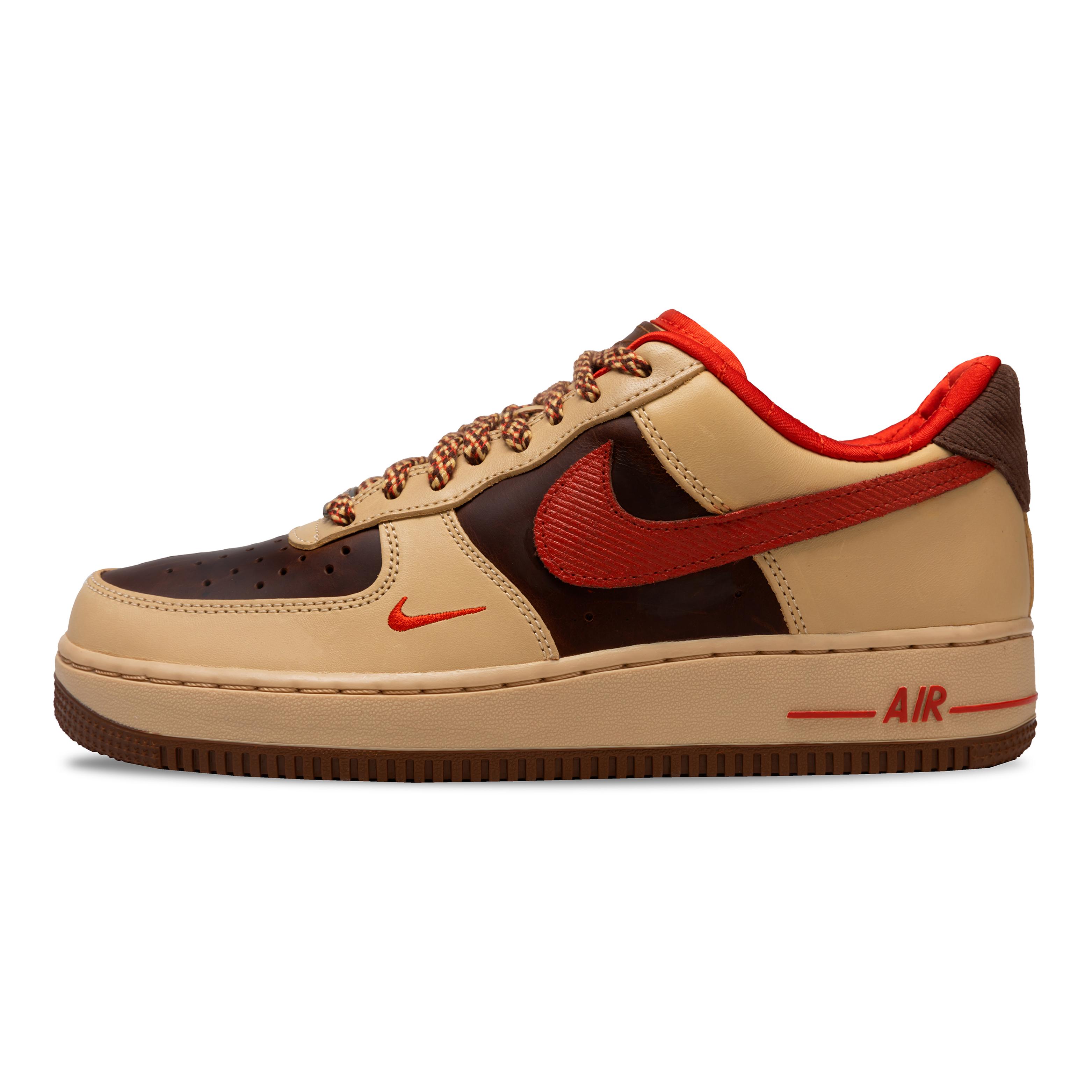 

Nike Air Force 1 California Sunrise Slip Resistant Abrasion Resistant Low top Skateboard Shoes Men s Red Brown HQ3447-222(Team691-) 42.5