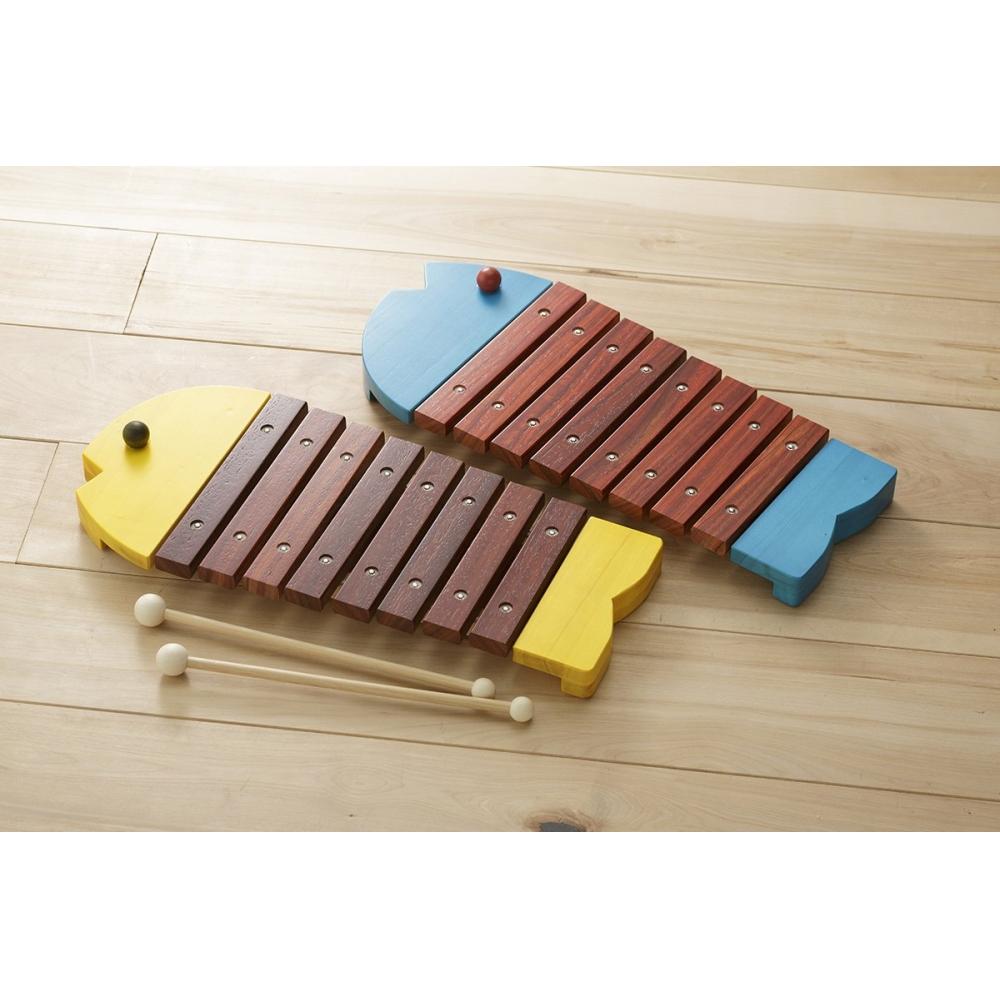 BorneLund Original Fish Xylophone Blue Возраст около полутора лет BZ8000B — фото 2