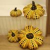 Nordic Creative Polka Dot Pumpkin New Home Decoration Halloween Tree Hanging Plush Toy Throw Pillow Cartoon Funny Doll