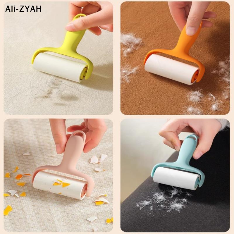 (YY)1 Set Mini Adhesive Clothing Cotton Velvet Furniture Hair Removal For Cats/dogs Cleaning Adhesive Roller Pet Hair Remover
