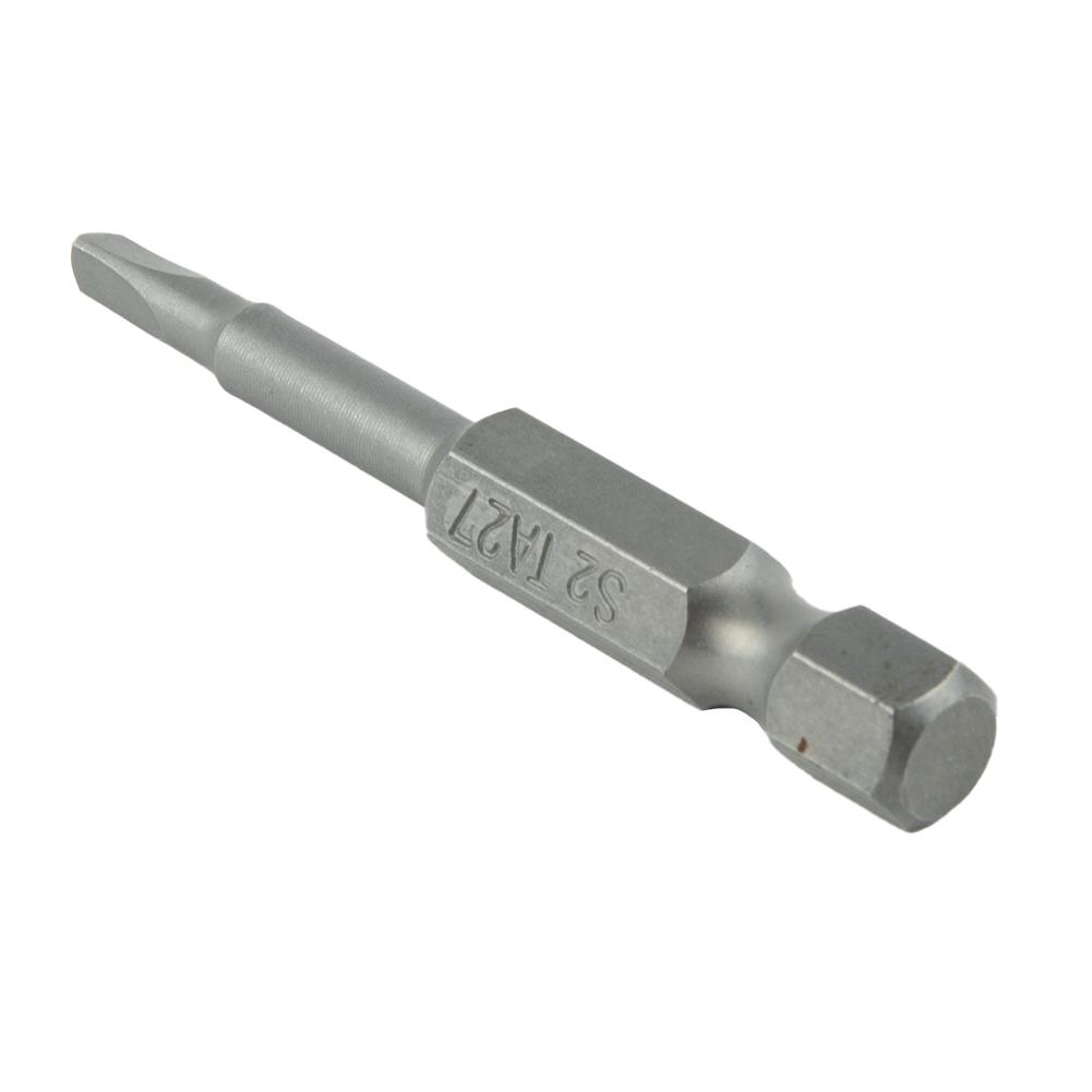 Alloy Steel Screwdriver Bits Grey Hex Shank Magnetic