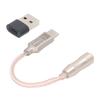USB To 3.5mm DAC Cable Excellent Sound Decoding Stable Transmission Type C To 3.5mm Adapter