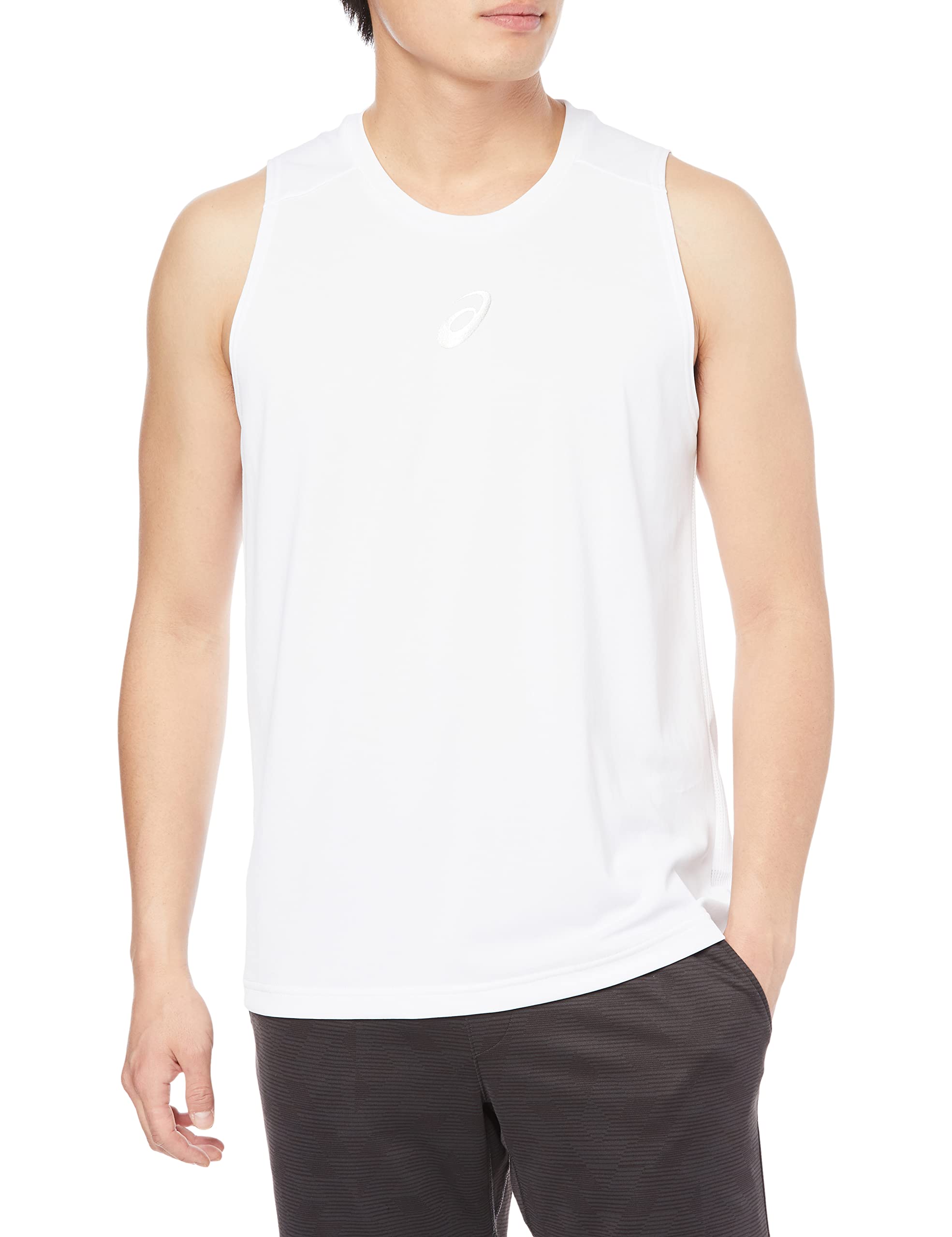 

Баскетбольная одежда Сухая майка без рукавов 2063A251 Унисекс Взрослый [Asics]