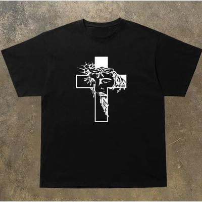 2025 New Casual Short Sleeve T-Shir Print Cotton Regular Fit Round Neck Breathable Loose Unisex Tee Men Women Clothing Anime