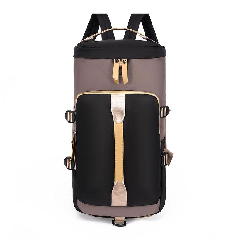The same storage bag for men and women, large-capacity multi-function travel bag, wet and dry separation belt, shoe compartment, fitness backpack.