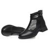 Mesh Sandals Women Summer  Mid-Heel Cutout Mesh Boots Women  Large Size Fashion Women's Boots
