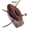 Women's Handbag Large Capacity Genuine Leather Tote Bag Retro Shoulder Tree Cream Vegetable Tanned Cowhide