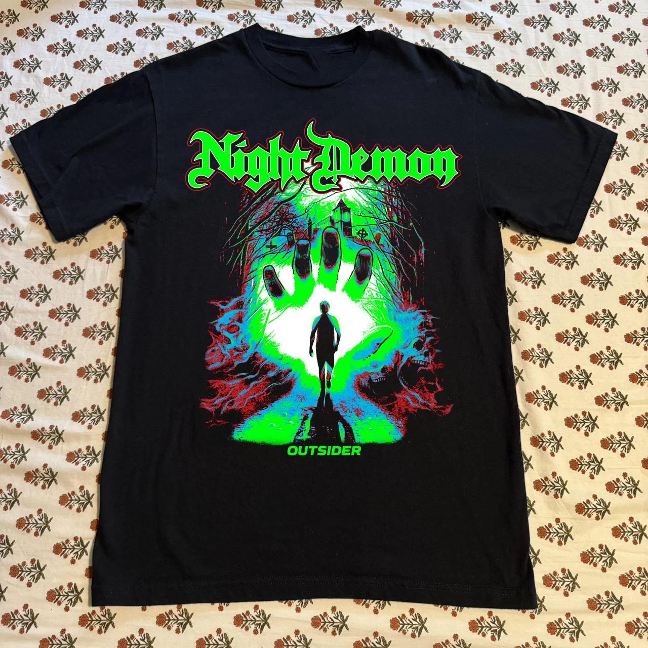 Night Demon Outsider Band Collection Gift For Fan Harajuku Streetwear S