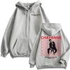 Chayanne Bailemos Otra Vez Tour Sweatshirts Jacket Coats Men's Fashion Classic Zip Up Hoodies Zipper Hoodie