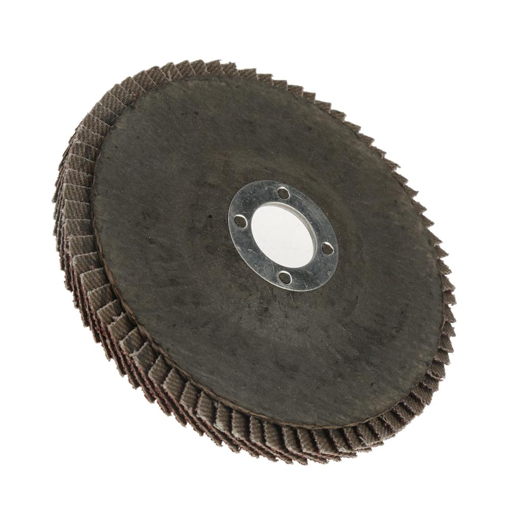 10Pcs Grit 60 Grinding Sanding Disc Polishing Wheel Grinding Flap Disc 100*6*16 mm