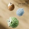 HOOPET Natural Catnip Ball Hedgehog Style, Wall Stick Ball Toy, Lickable Cat Snack,Promotes Soothing Cat Snacks,Healthy Snack
