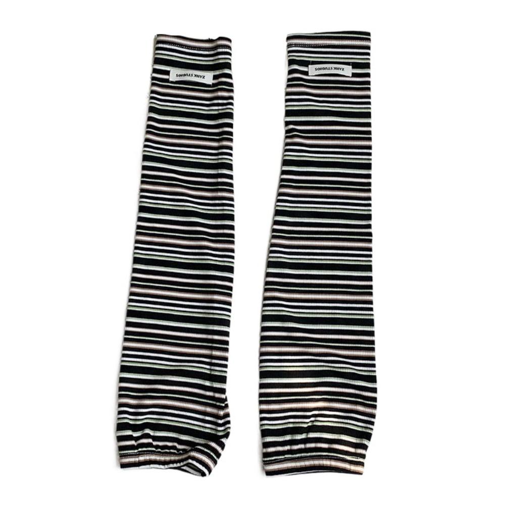 

Arm Protection Sunscreen Sleeve Elastic Summer Cycling Sleeves Cute Striped Ice Sleeves Driving style 6