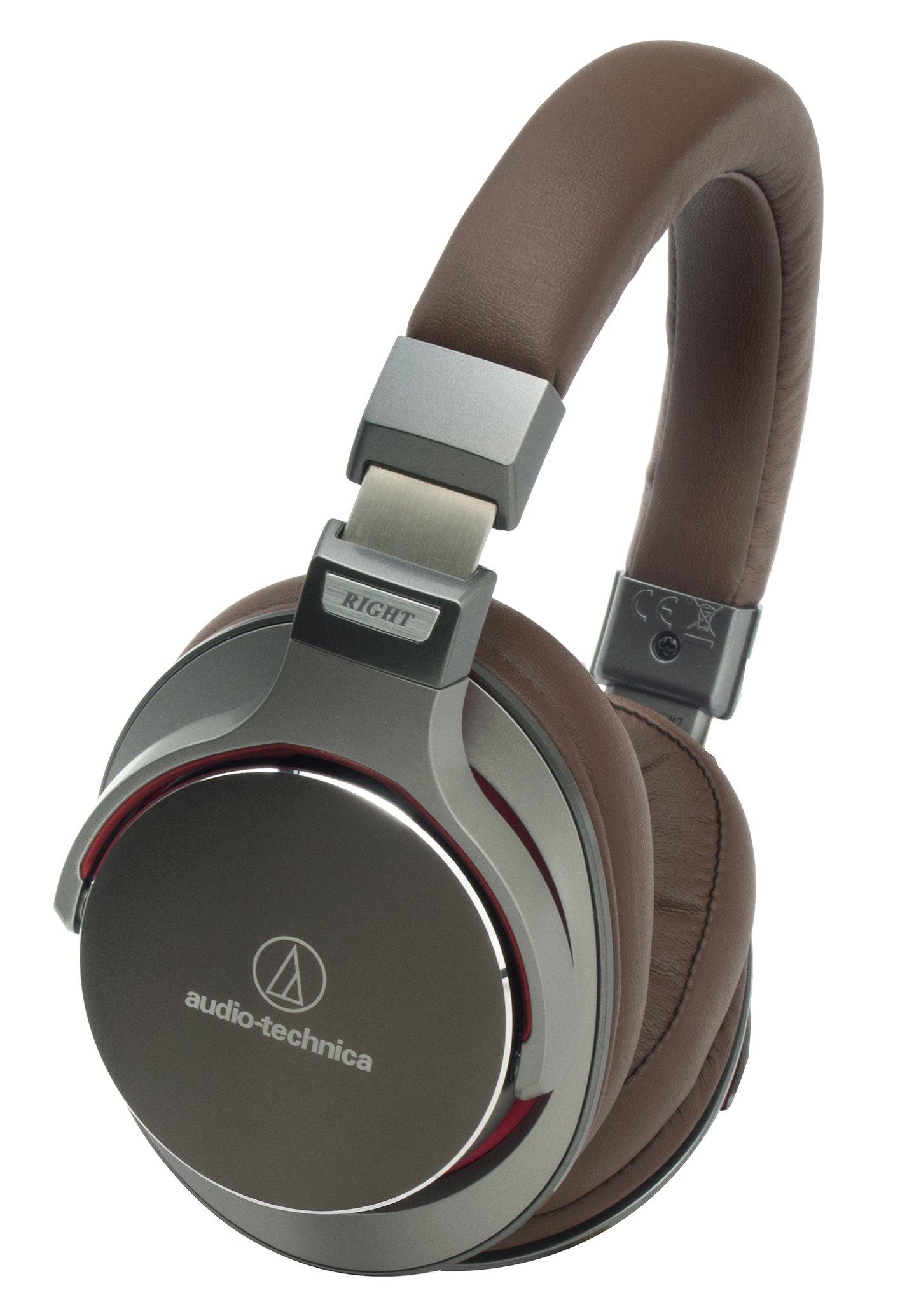

Портативное аудио GM Совместимые наушники Audio-Technica ATH-MSR7 Закрытого типа, Gunmetallic, Высокое разрешение
