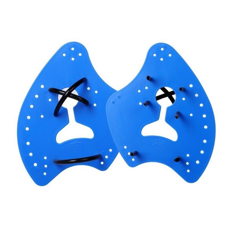Swimming Training Paddles for Children and Adults with Comfortable Adjustable and Hydrophobic Structure to  Performances