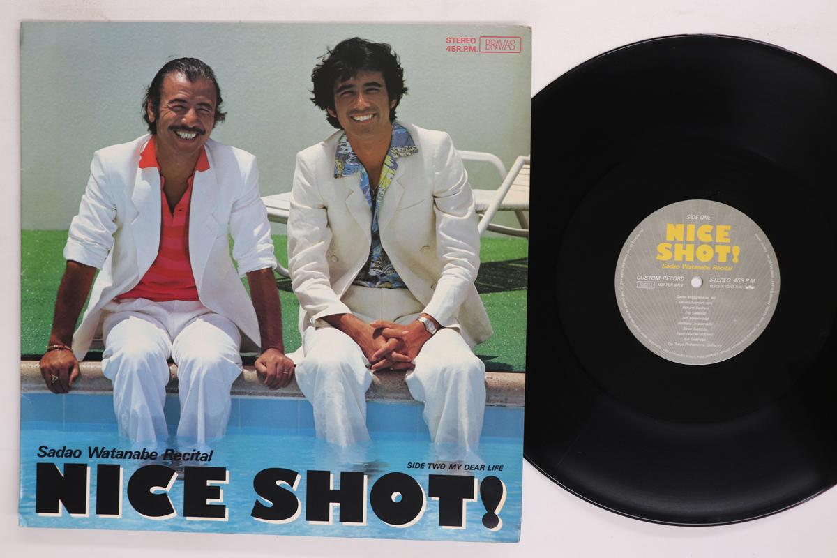 

12-дюймовая пластинка SADAO WATANABE Nice Shot My Dear Life YDAS9 BRAVAS 1980 Япония Джаз Б/у
