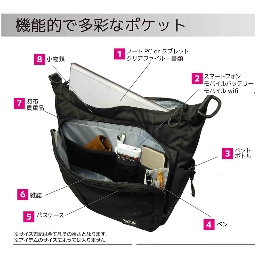 STARTTS New Style Carry Business Bag, Boat-Shaped Shoulder Bag, Lightweight, Water-Repellent, NS-02