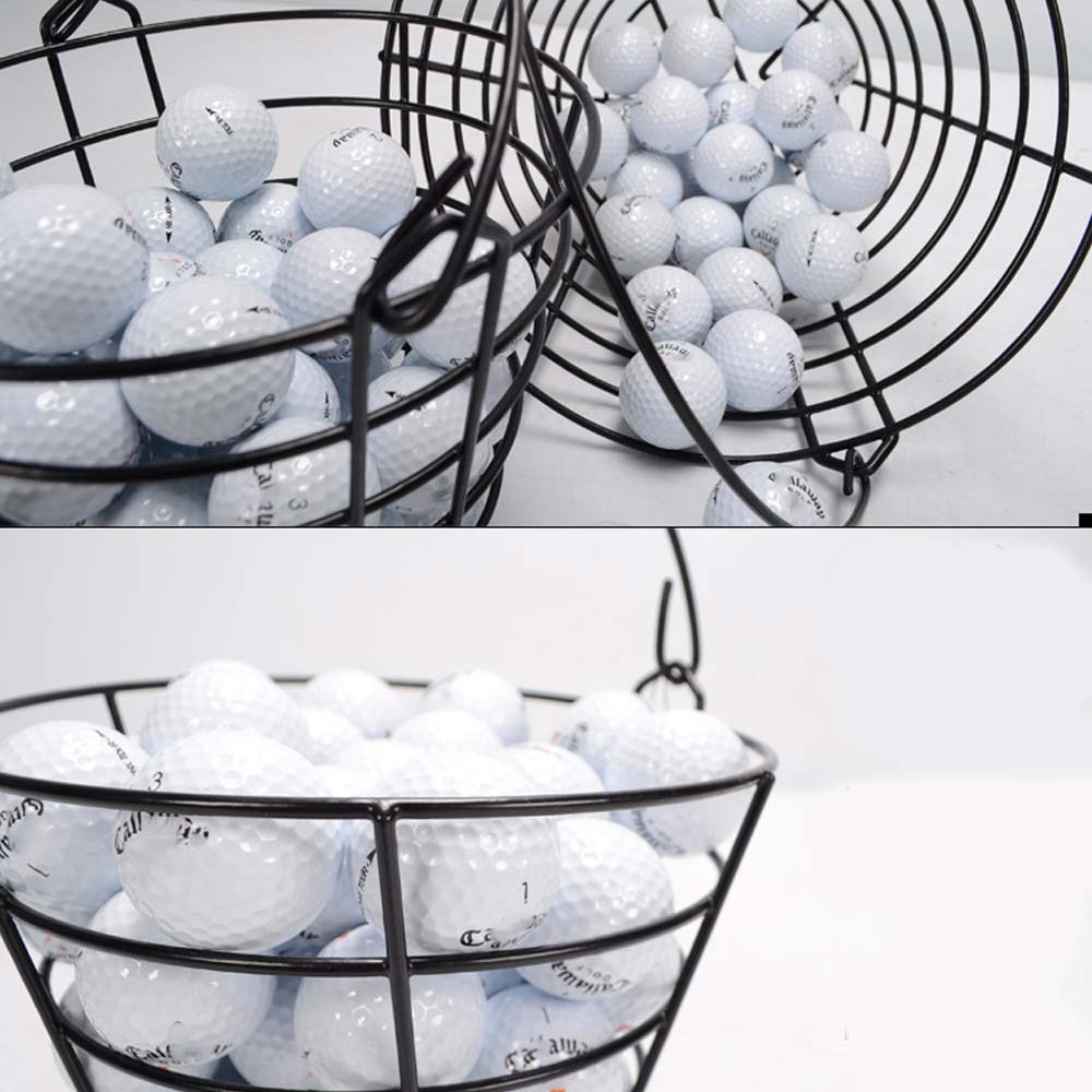 With Handle Golf Ball Carrying Bucket Balls Container Golfing Balls Storage  Home Organization