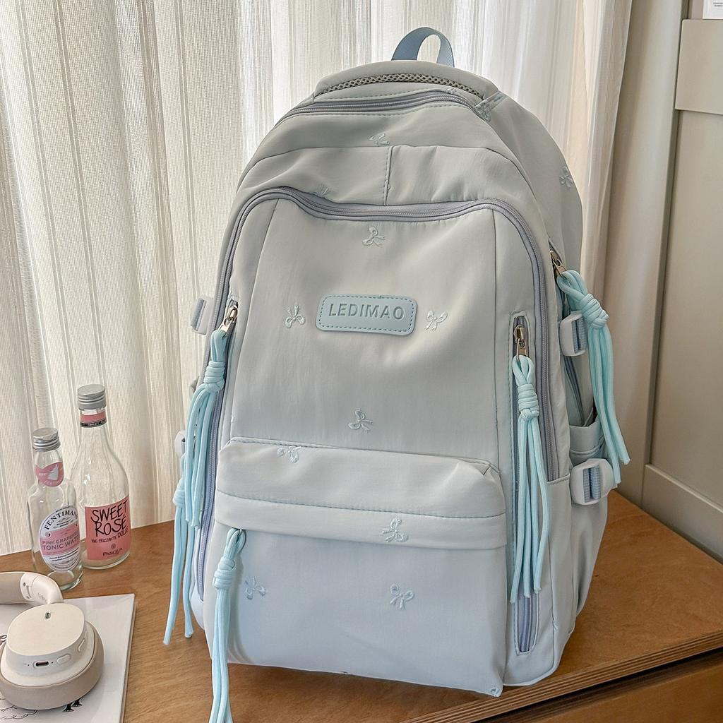 Children's Schoolbag Elementary School Student High Value Girl Junior High School Student High School School Backpack Fashion Backpack