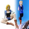 Ball Dragon Android 18 Figurine Cowboy Set Anime Model Toys Ornament Statuary