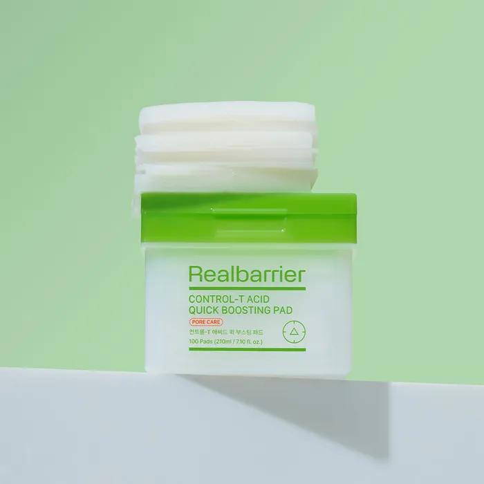 Real Barrier Control-T Acid Quick Boosting Pads 100 Sheets