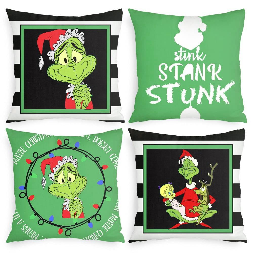 

Веселая рождественская наволочка, поясничная наволочка, диван, домашний декор, наволочка One Size