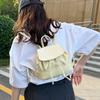Pu Material Womens Fashion Casual Bucket Bag With Inner Pocket For Daily Use