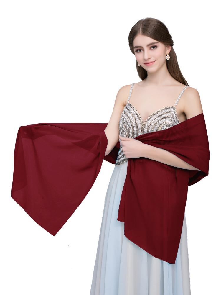 Chiffon Shawl for Women Lightweight Scarves Beach Towels Sun-protective Shade-providing Decorative Scarves Neck Warmers and Evening Gown Scarves