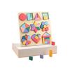 Wooden Shape Puzzle For Toddlers With Geometric Blocks And Cognitive Development Toy For Early Learning