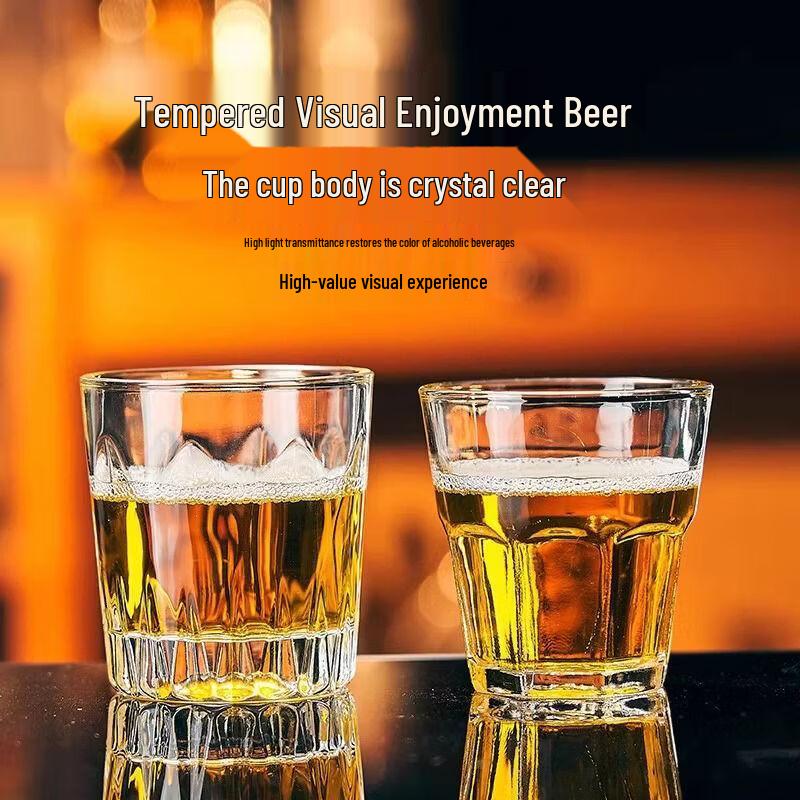 LISM Thickened Octagonal Whiskey Glass