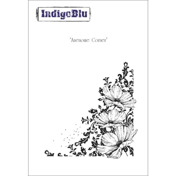 A6 Tampon - Baroque Bauble - 110x90mm - 1 Piece - Color: White