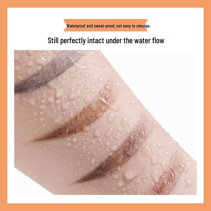 Hengsi 1818 Smudge-Proof, Waterproof Eyebrow Pencil for Natural, Long-Lasting Brows - Ideal for Beginners.