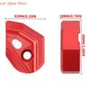 Y4UA Front Wheel ABS Protective Cover Caps Guard Protectors For 155 AEROX 155