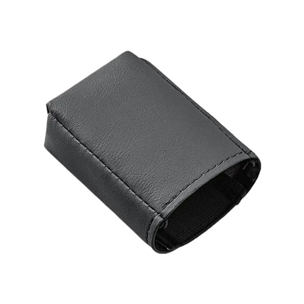 One Car Seat Belt Socket Protective Cover Decorative Leather Cover Protective Protective Leather Decorative Cover I5O3