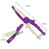RISEWAY Fish Gripper Purple X Glow UFG-004